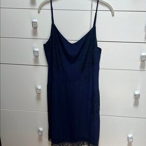 Yumi Kim Blue Chemise Dress
